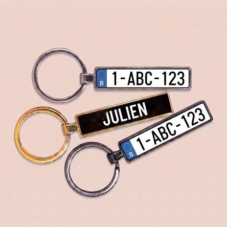 Gepersonaliseerde sleutelhanger met Grieks kenteken
