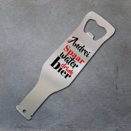 Gepersonaliseerde bieropener - Drink beer