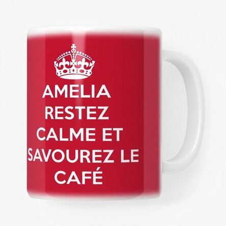 Tasse personnalisée - KEEP CALM AND RELAX