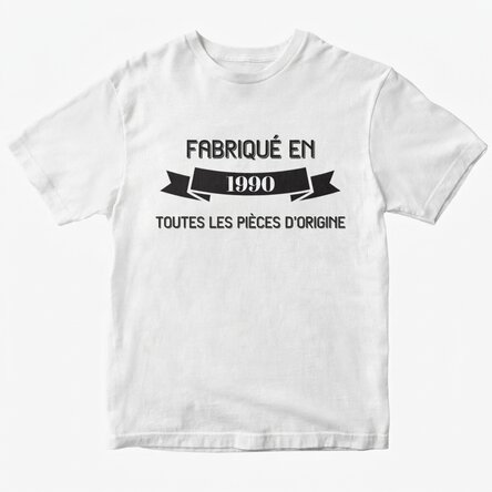 T-shirt personnalisé - Pièces d'origine
