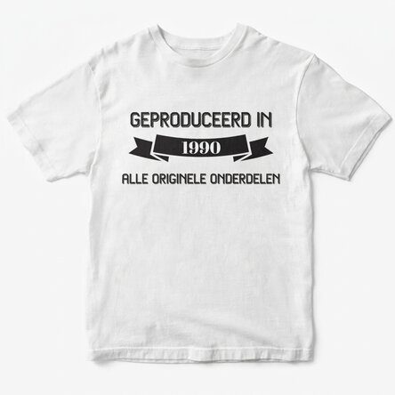 T-shirt op maat - Alle onderdelen zijn origineel