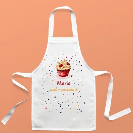 Assiette personnalisée pour enfants avec inscription - Aide de cuisine