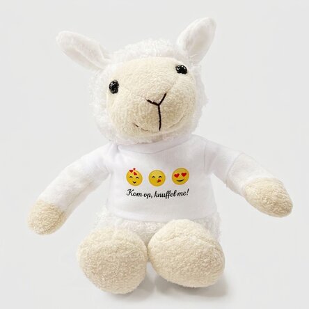 Plus-schaap met persoonlijke tekst - Emoticons