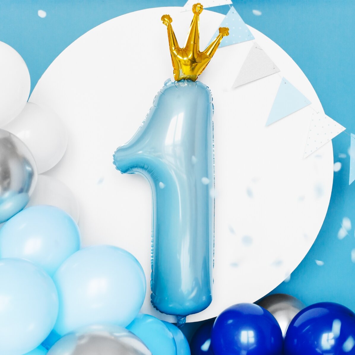 Ballon met het cijfer 1 - Prince
