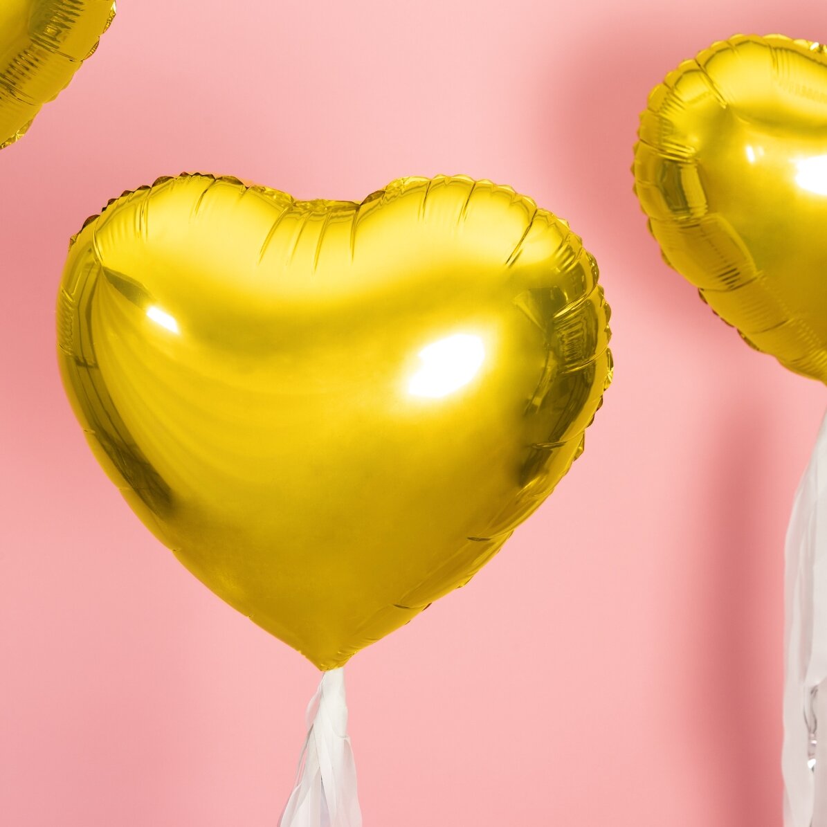 Ballon - Cœur doré 45 cm