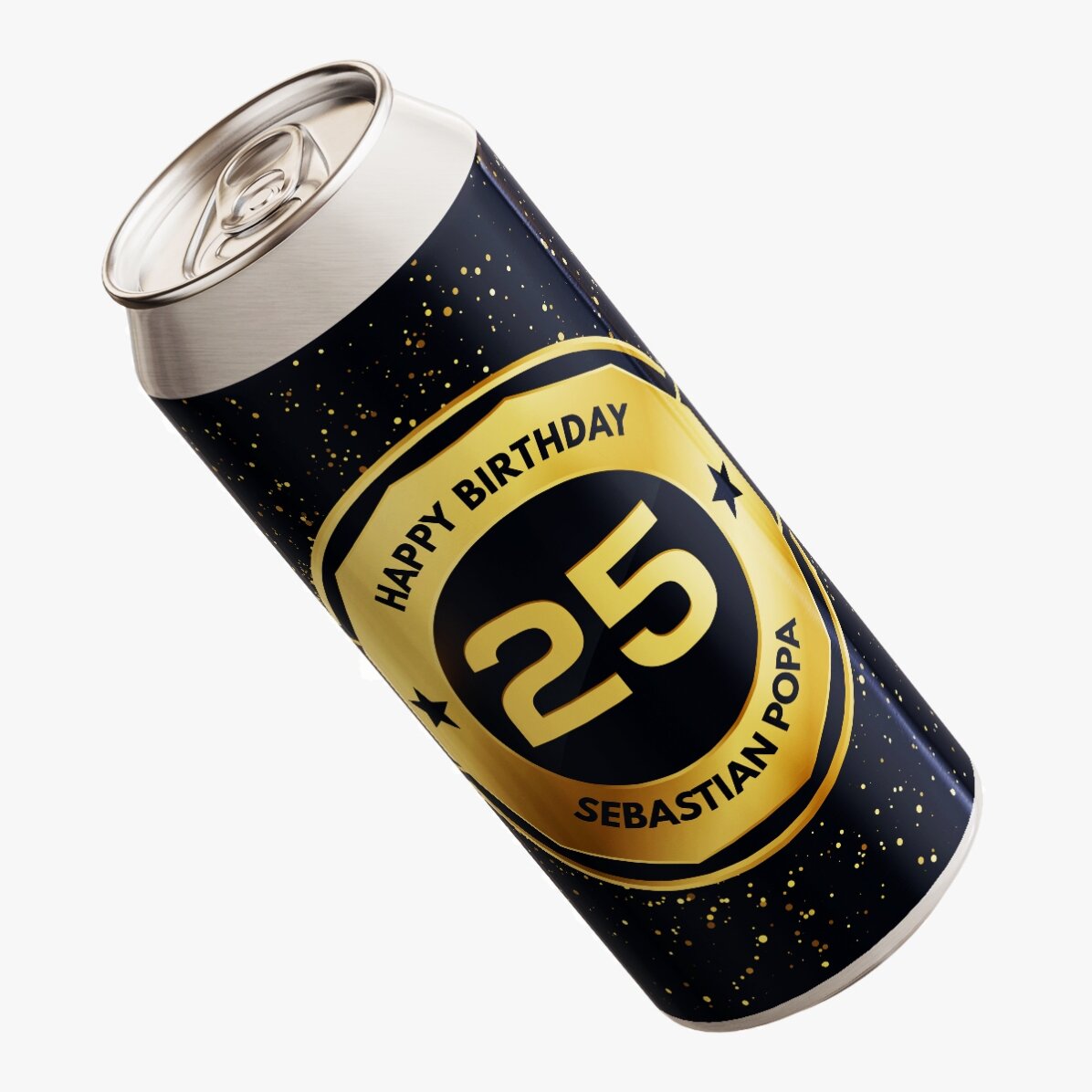 Bier in een blikje met gepersonaliseerde tekst - Birthday Beer