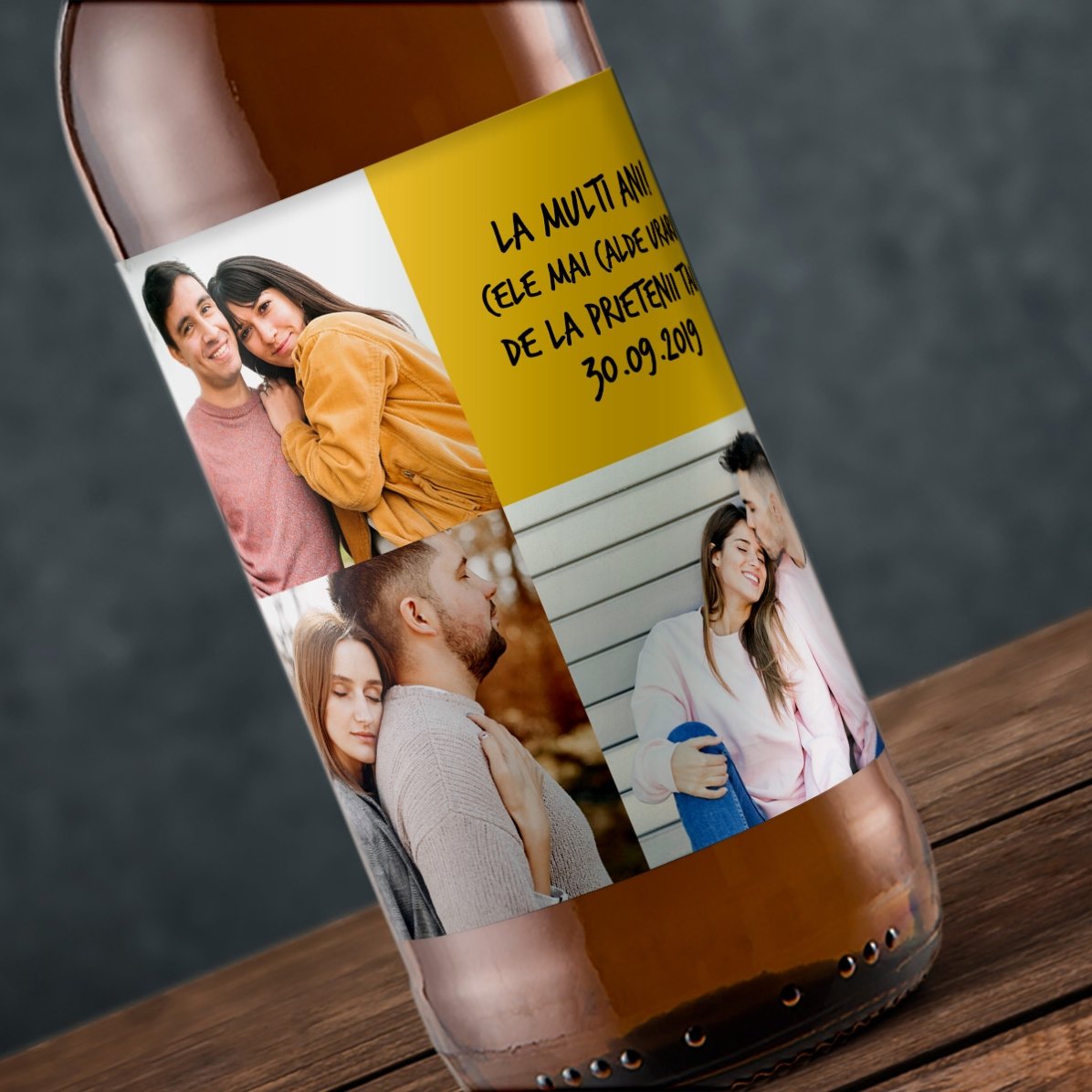 Bier met 3 foto