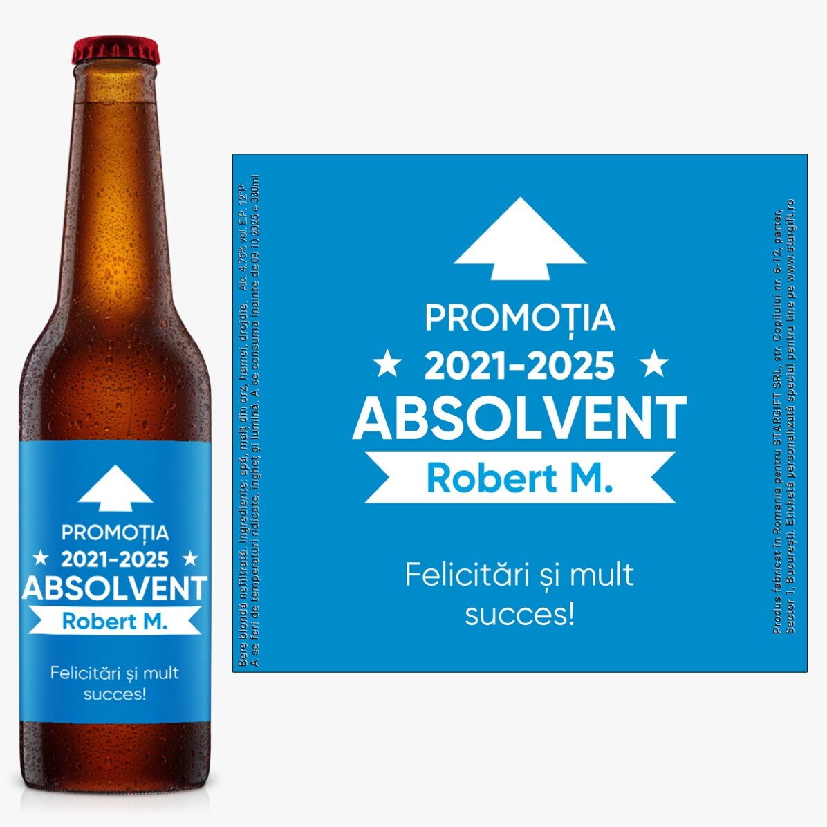 Bier met een persoonlijke boodschap – Zo ziet het eruit