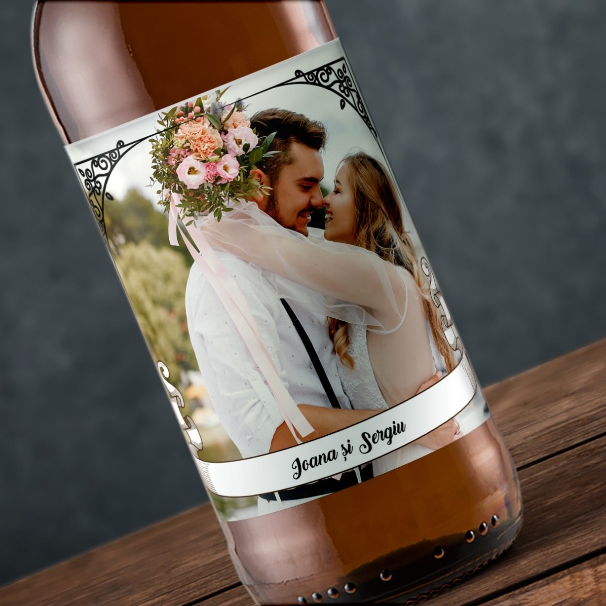 Bier met eigen foto en tekst