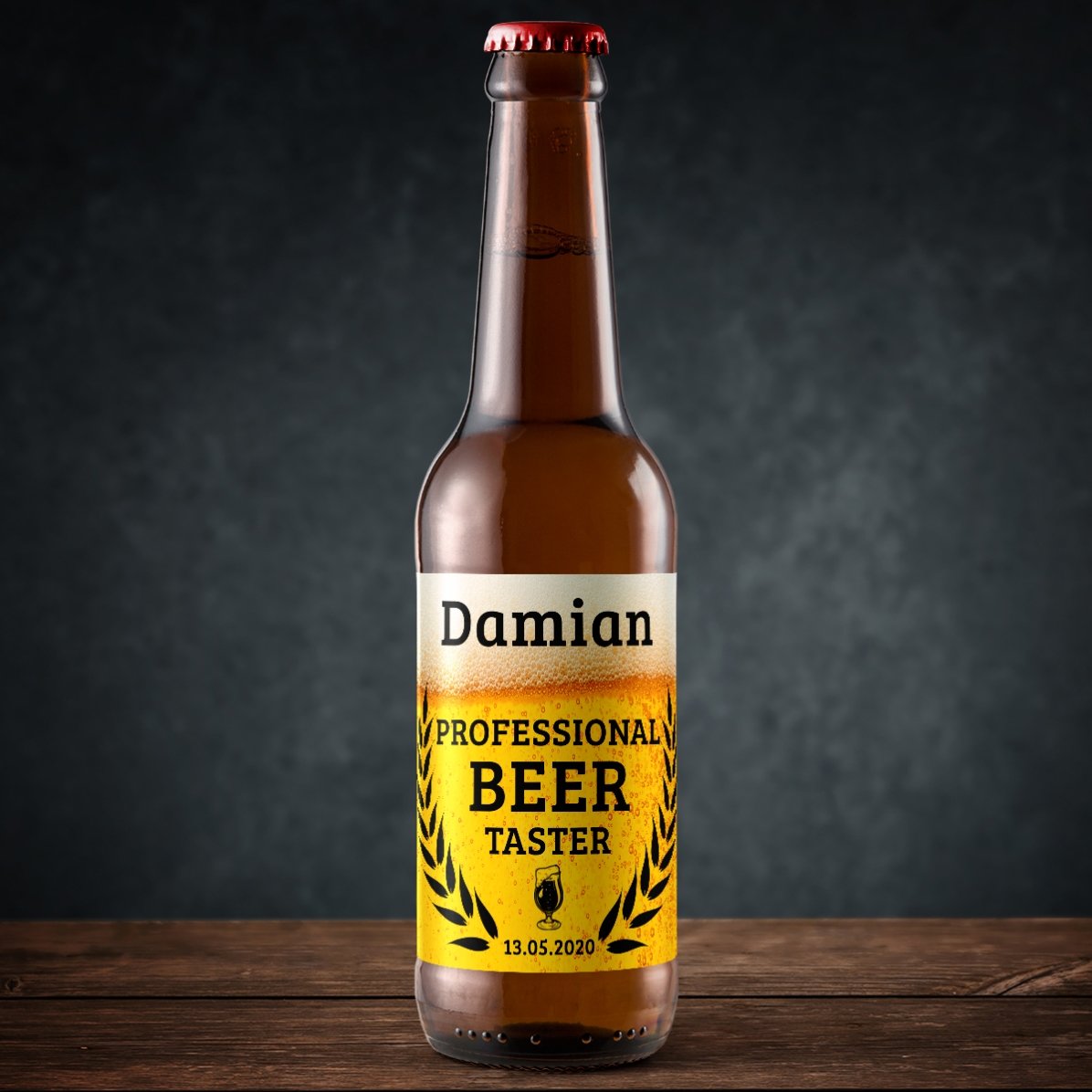 Bier met gepersonaliseerde tekst - Beer taster
