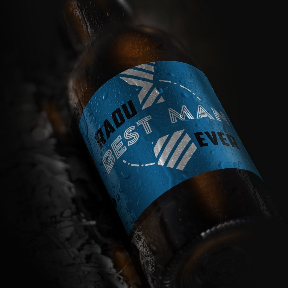 Bier met gepersonaliseerde tekst - Getuige