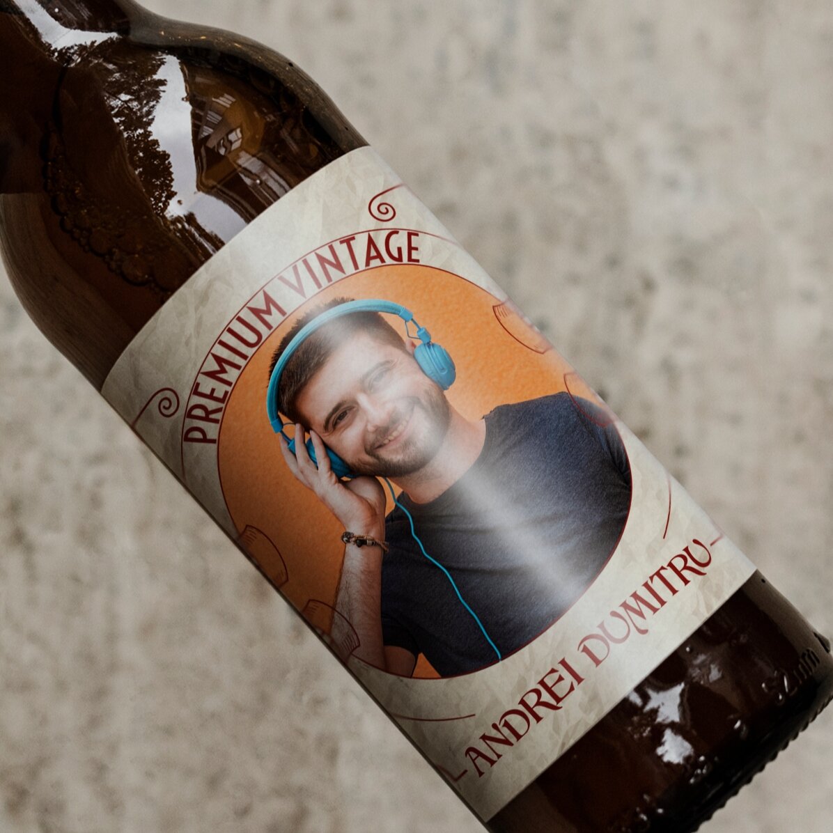 Gepersonaliseerd bier - Premium vintage