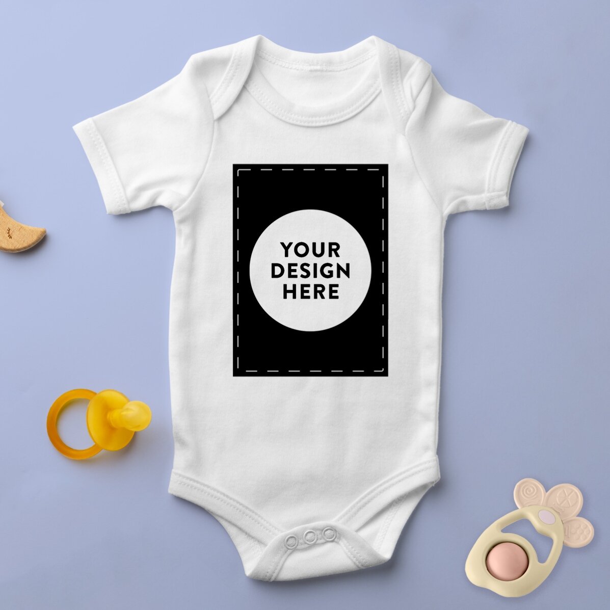 Body pour enfants personnalisé avec ton illustration de portrait