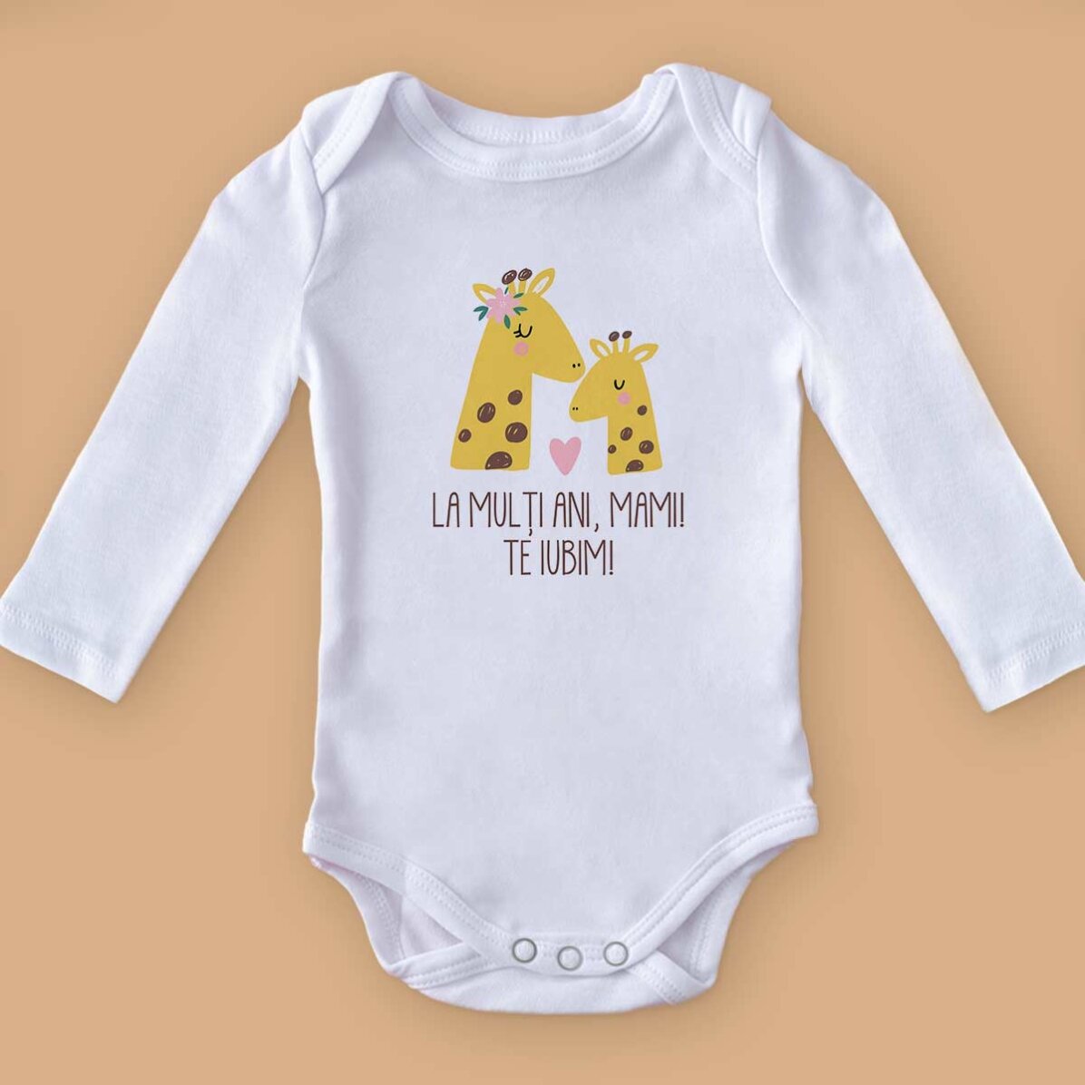 Gepersonaliseerd kinderpakje met een boodschap voor moeders
