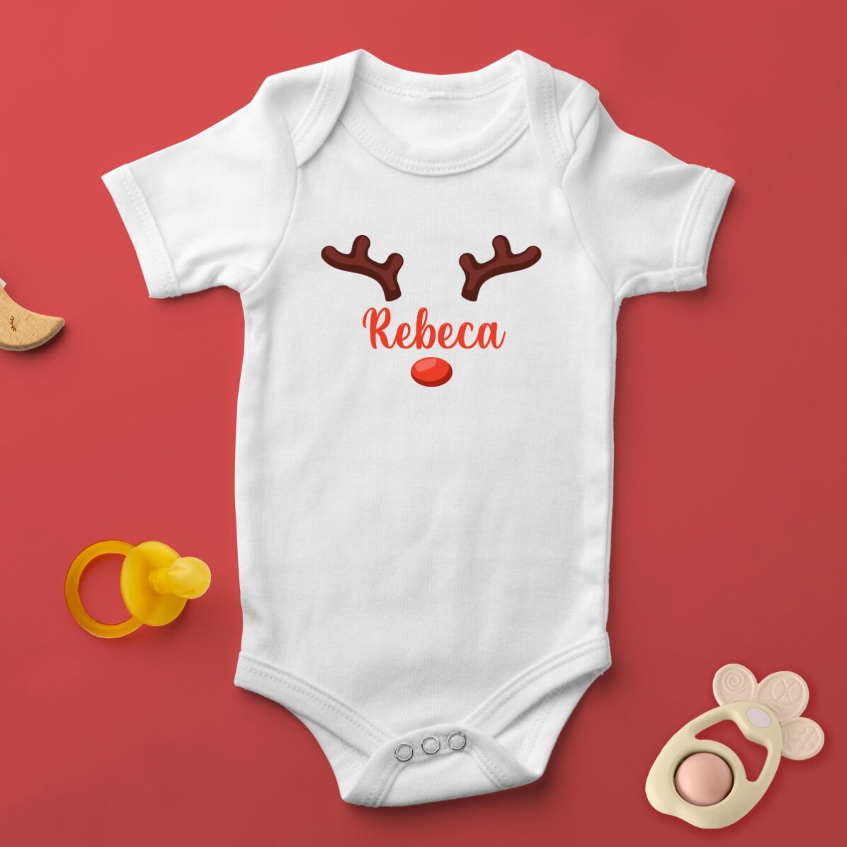 Body pour bébé personnalisé avec un prénom - Ren
