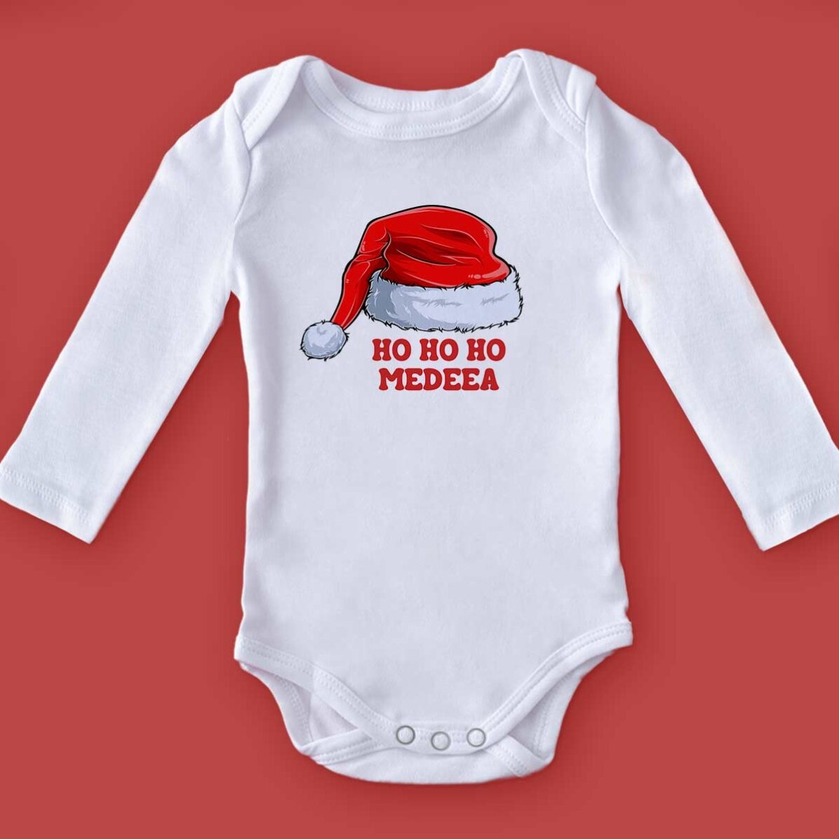 Gepersonaliseerd kinderbody met tekst - Kerstmis