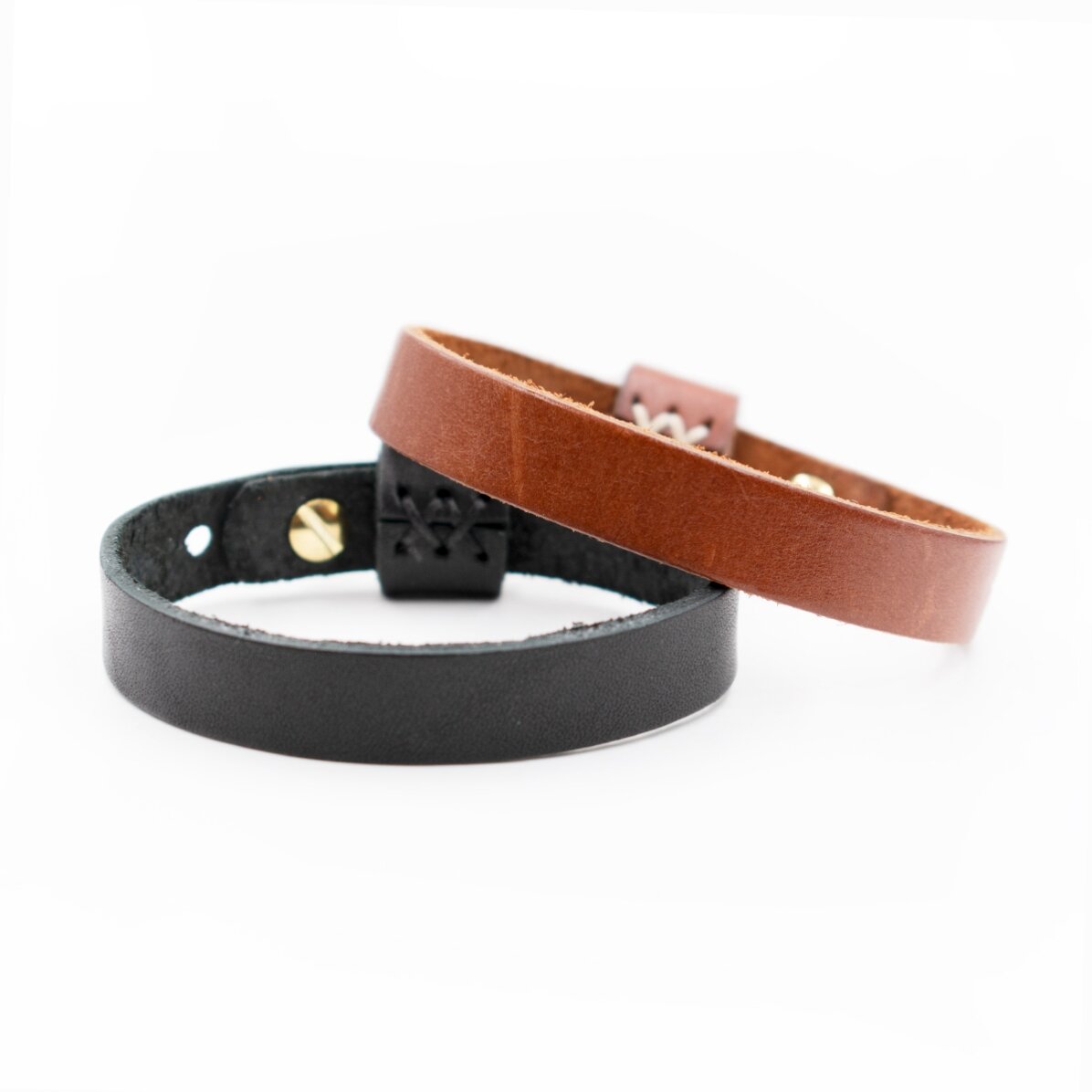 Gepersonaliseerde leren armband met initialen en het sterrenbeeld Boogschutter