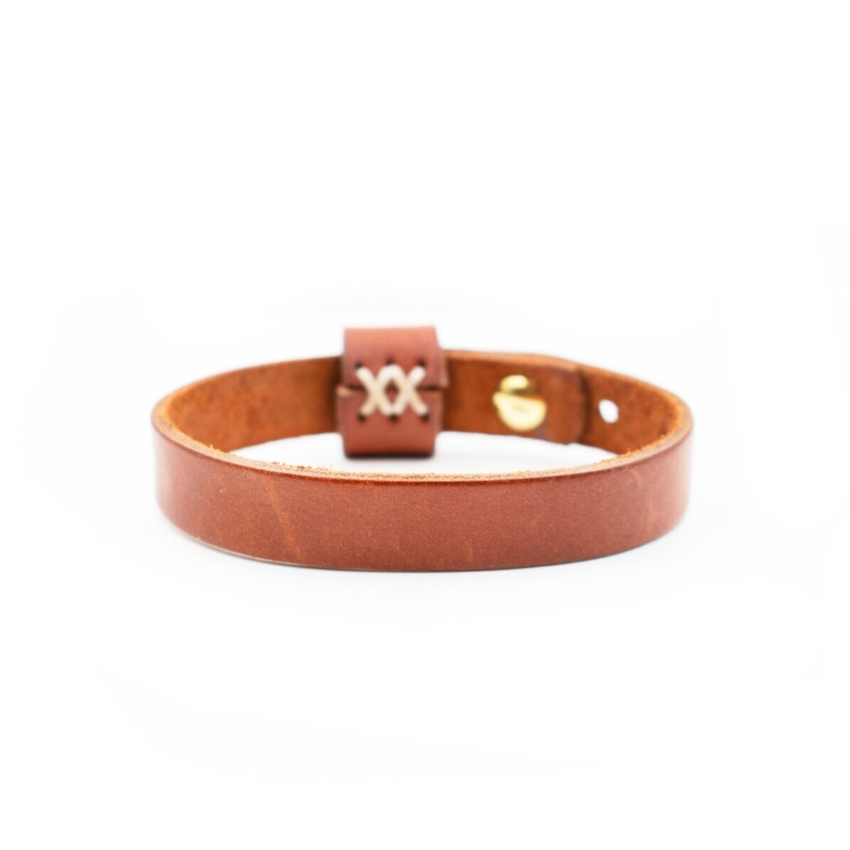 Gepersonaliseerde leren armband met initialen en sterrenbeeld