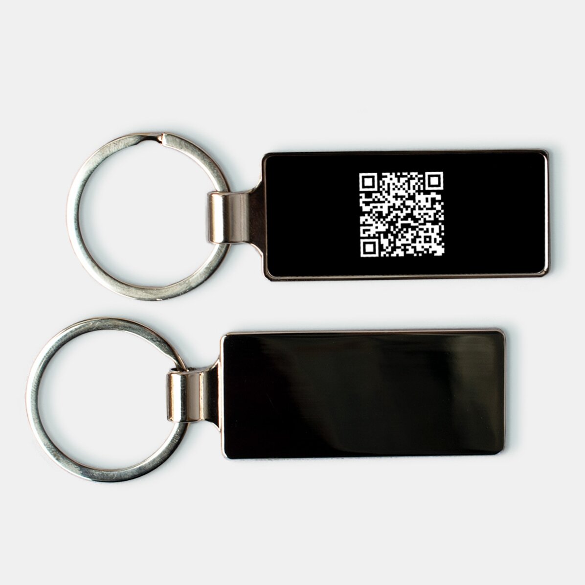 Gepersonaliseerde sleutelhanger met QR-code - Contact toevoegen