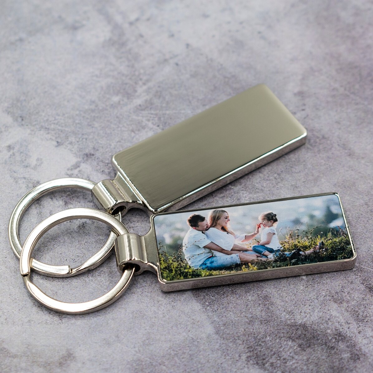 Porte-clés personnalisé avec une photo