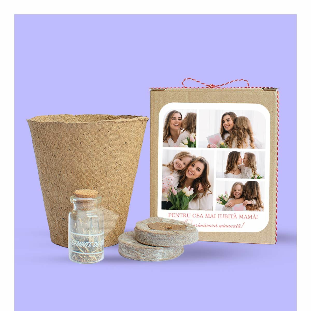 Cadeaus met gepersonaliseerde plantpakketten