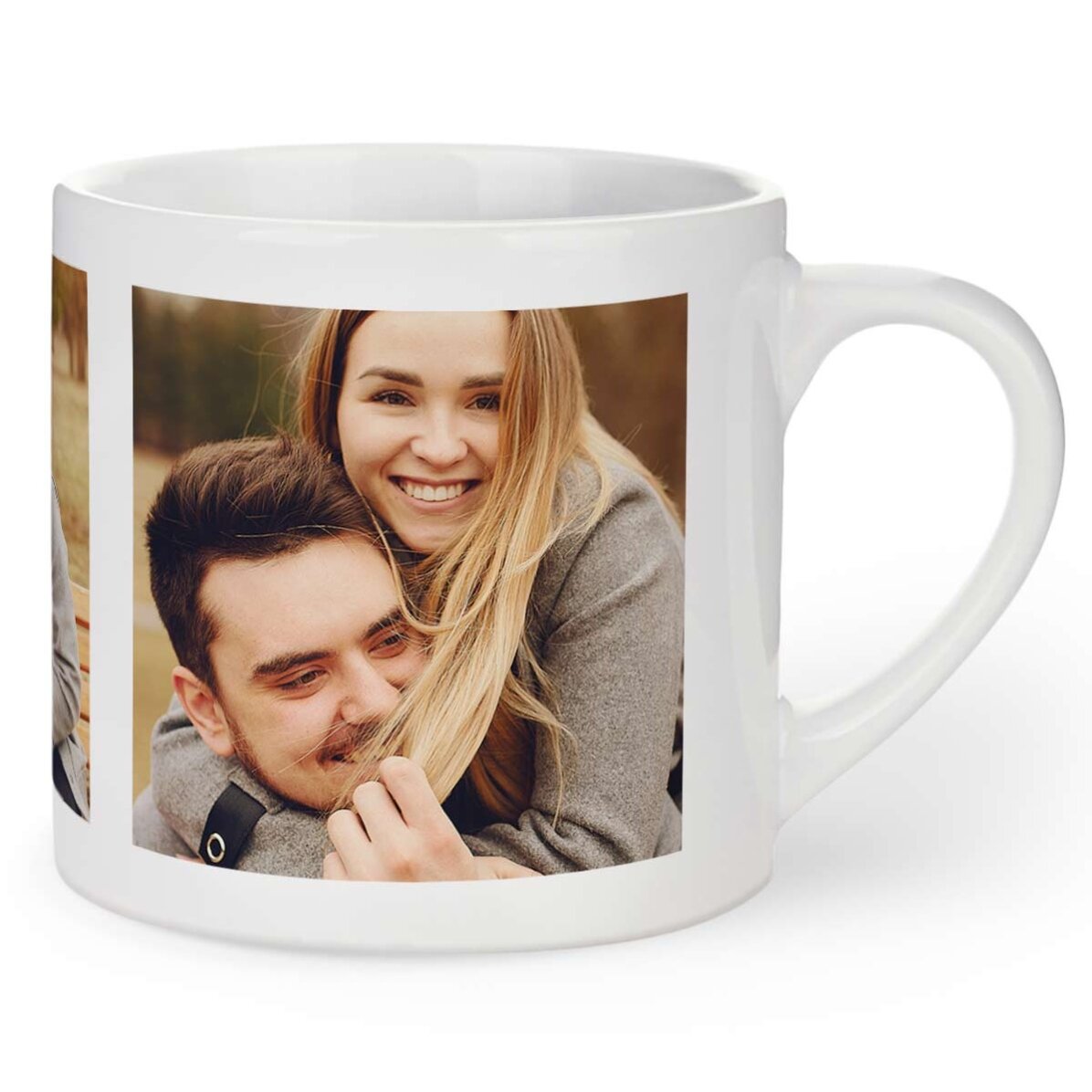 Tasse à espresso personnalisée avec 3 photos