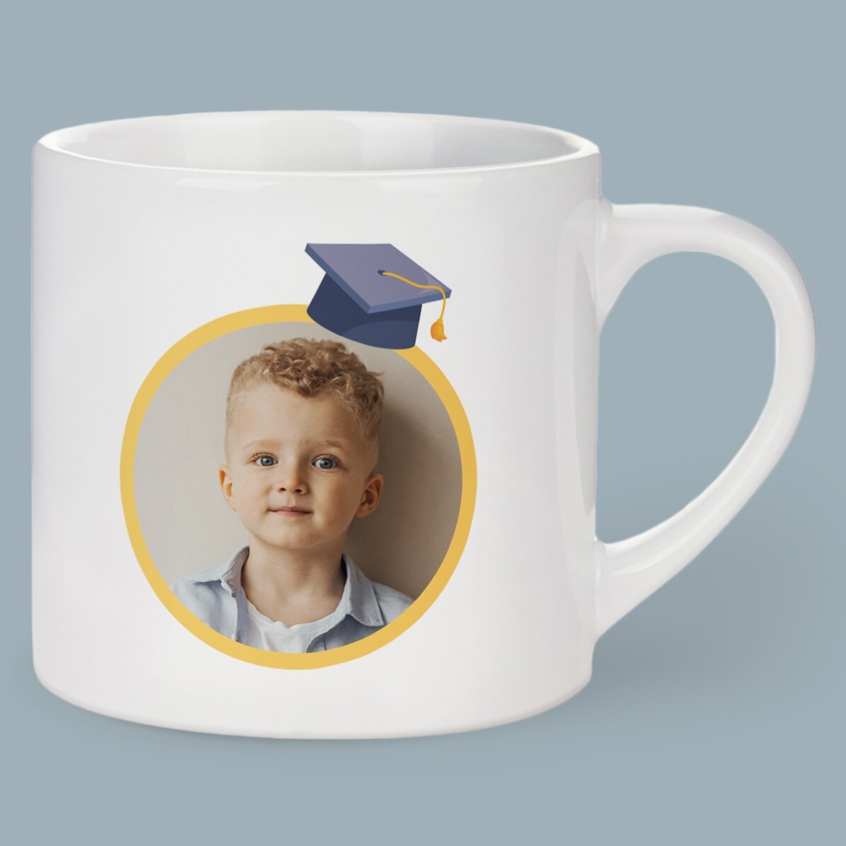 Tasse personnalisée avec un message pour les enfants - Remise des diplômes