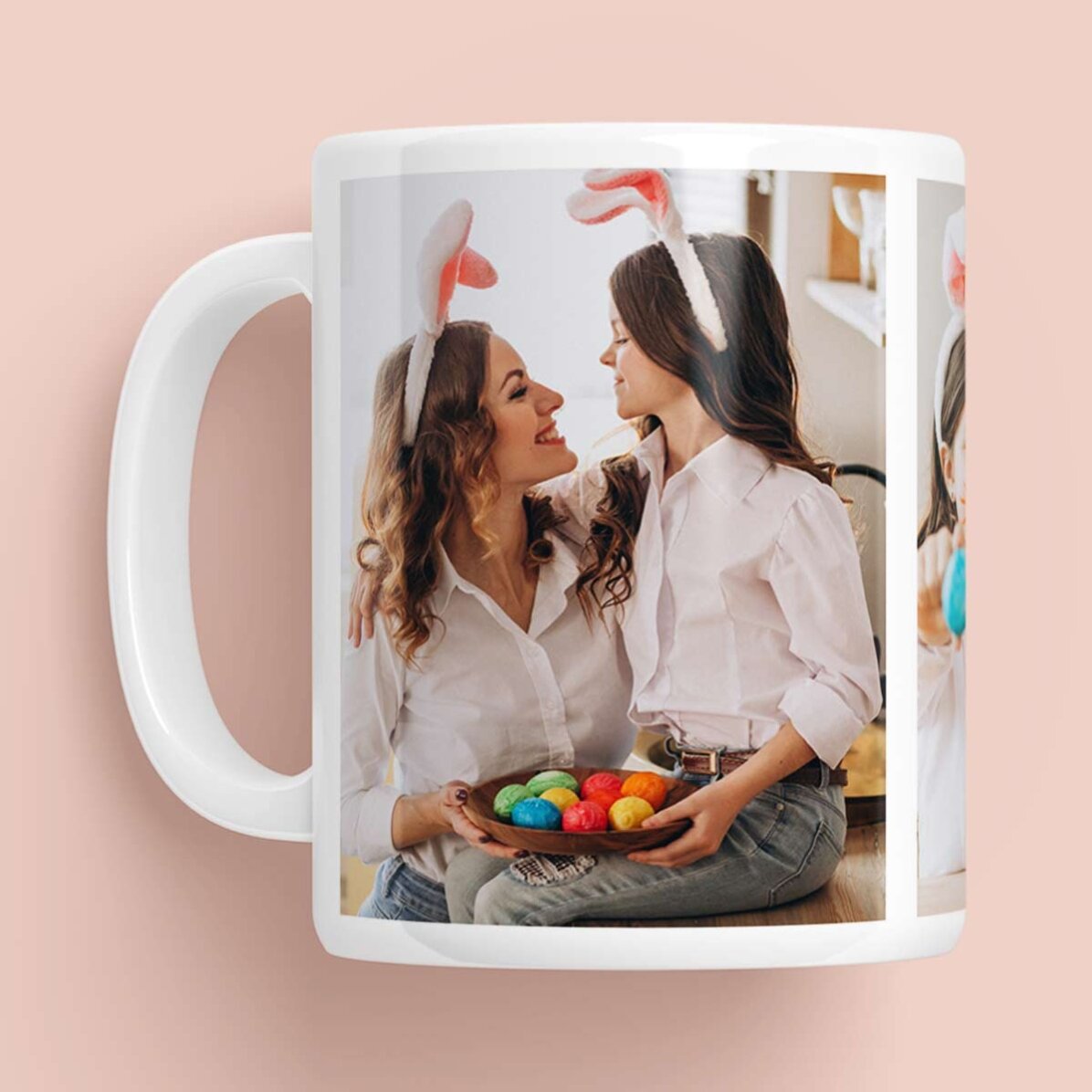 Gepersonaliseerde mok met 3 foto