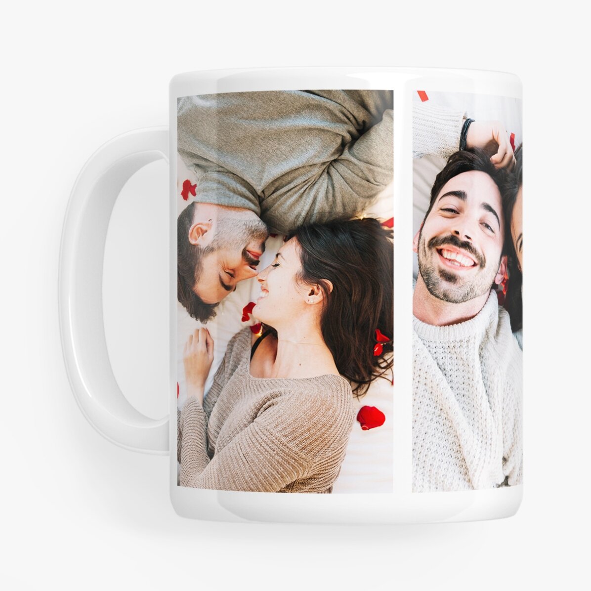 Gepersonaliseerde mok met 4 foto