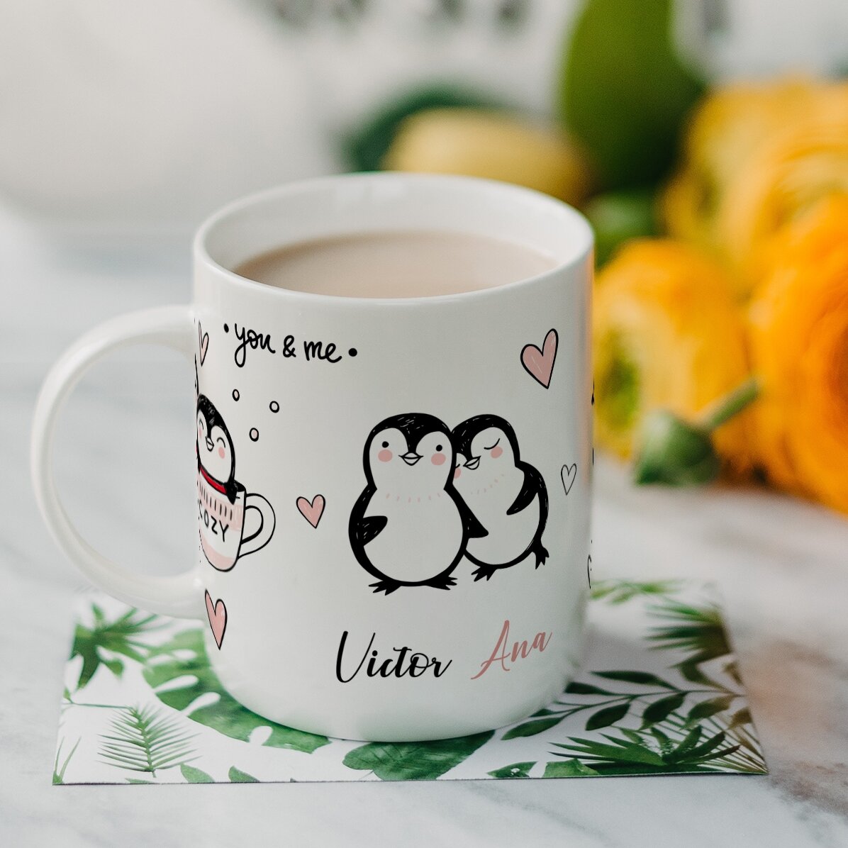 Mok met naam erop - You & Me