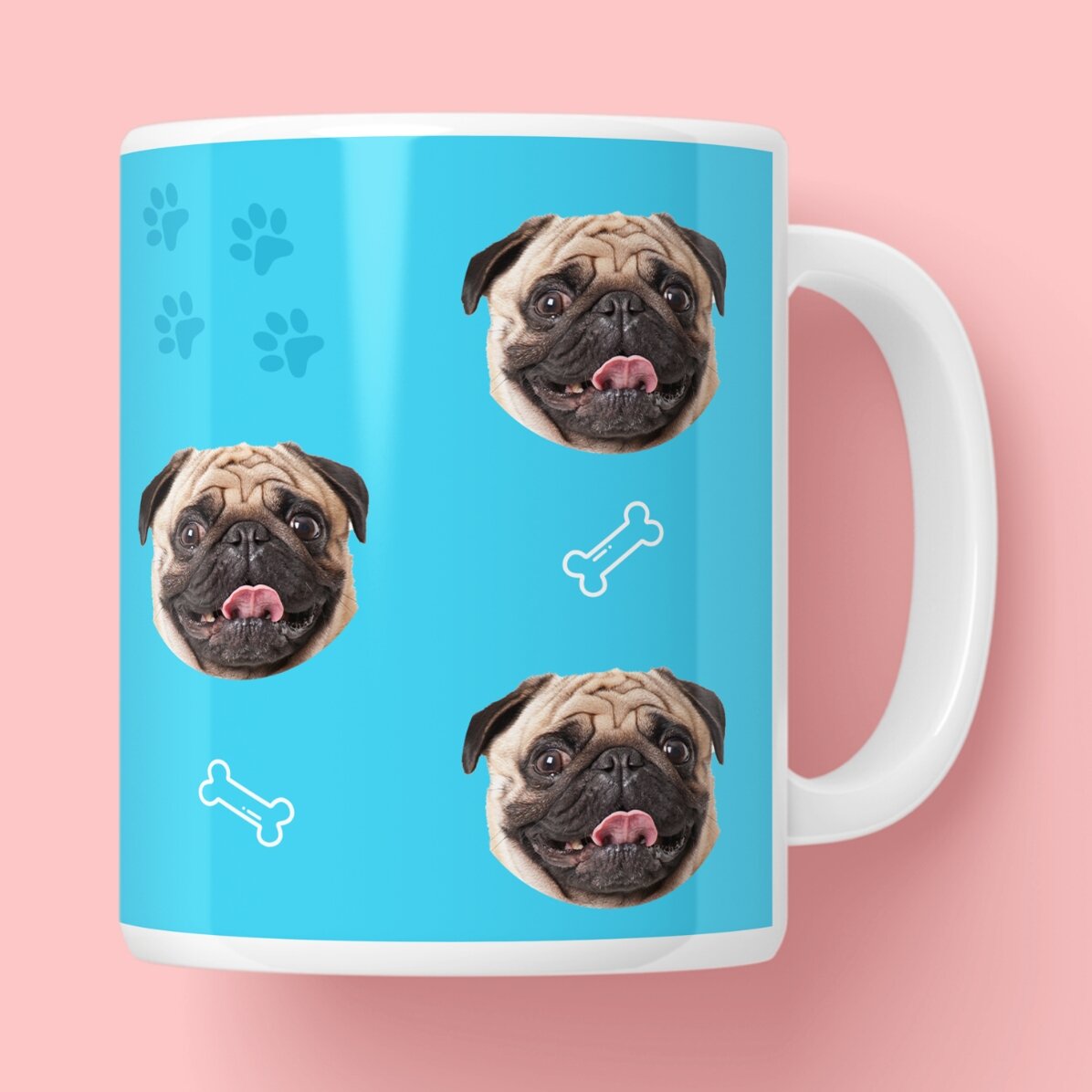 Tasse personnalisée avec une photo - Chien