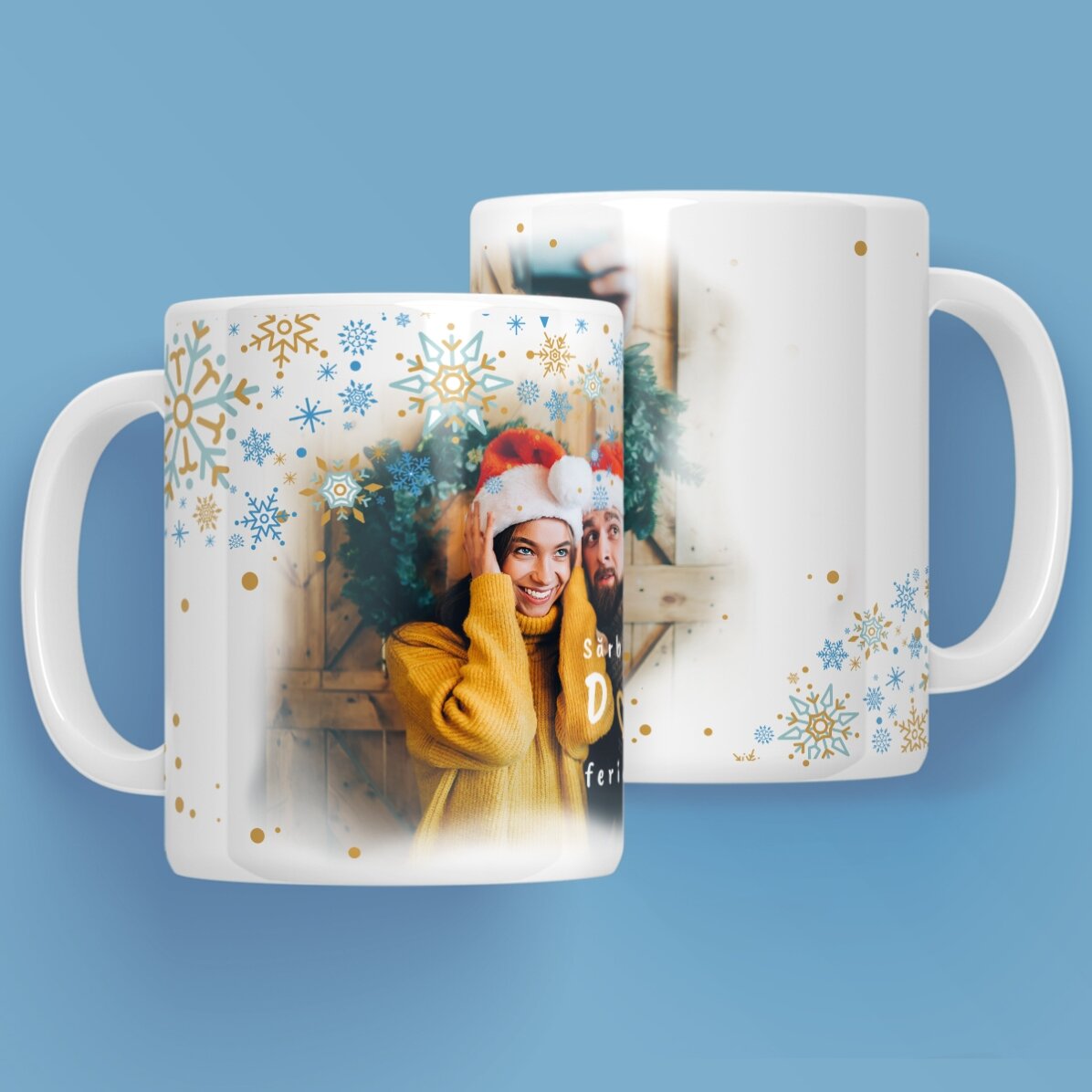 Gobelet en verre dépoli personnalisé avec inscription - Frosted