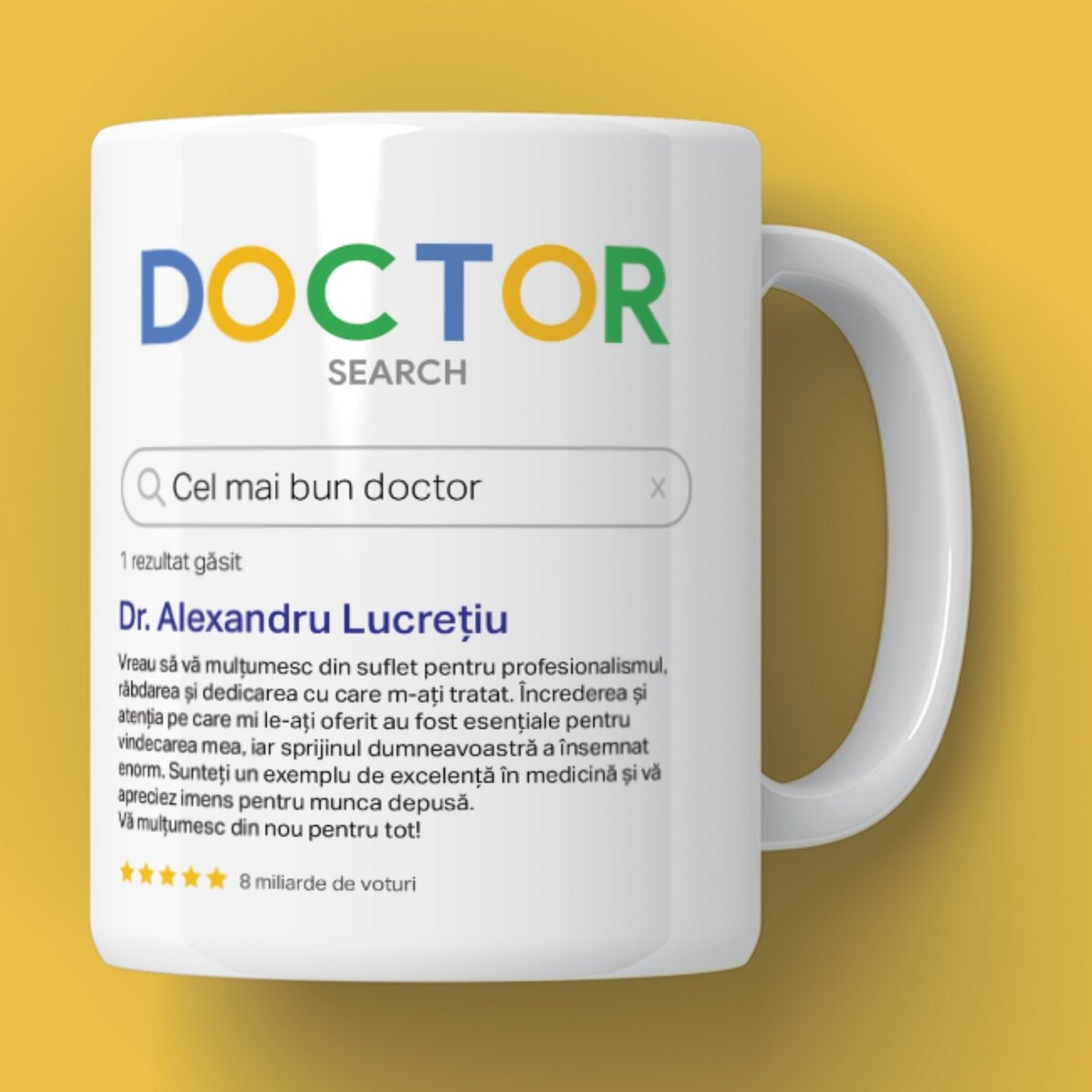 Tasse personnalisée avec texte - Recherche