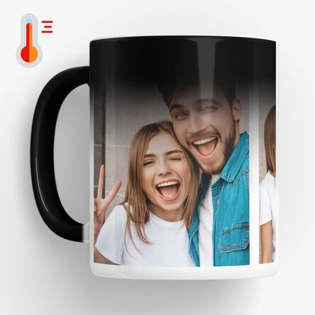 Gepersonaliseerde magische mok met 3 foto