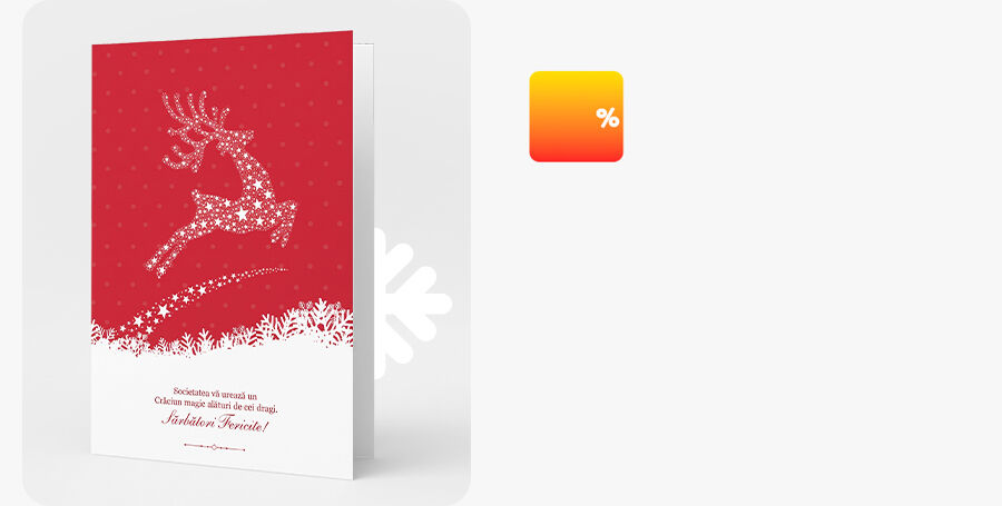 Gepersonaliseerde zakelijke kerstkaarten