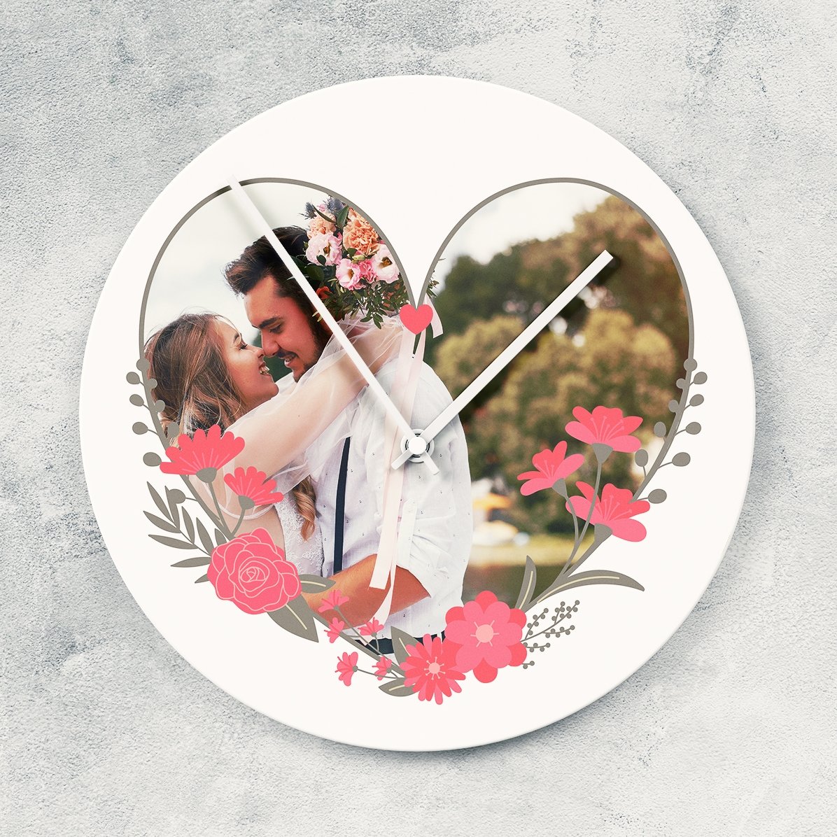 Gepersonaliseerd horloge met een foto - Loving time!