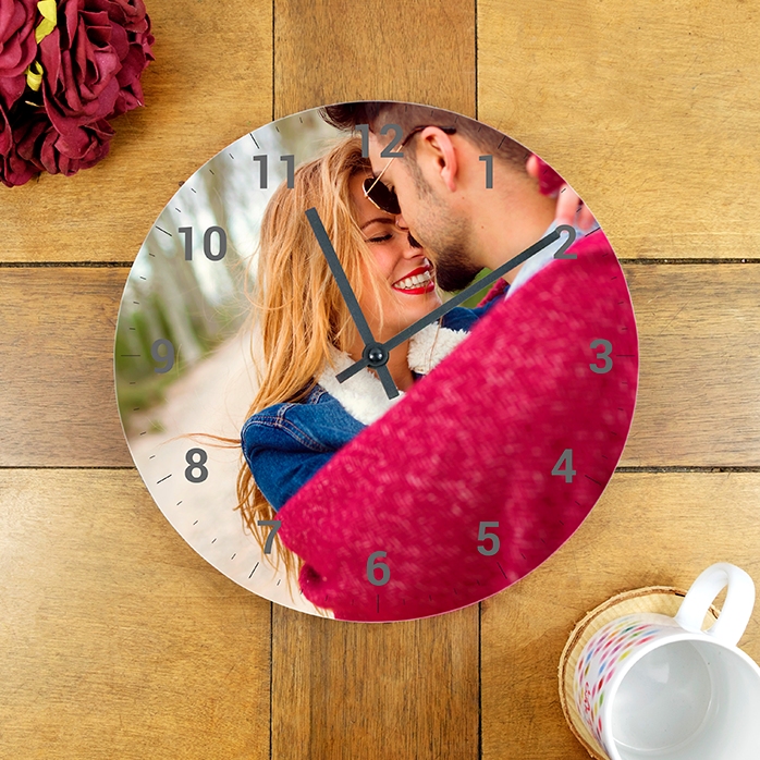 Gepersonaliseerd horloge met een foto