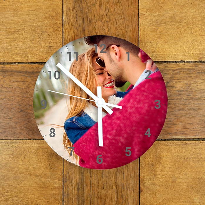 Gepersonaliseerd horloge met een foto
