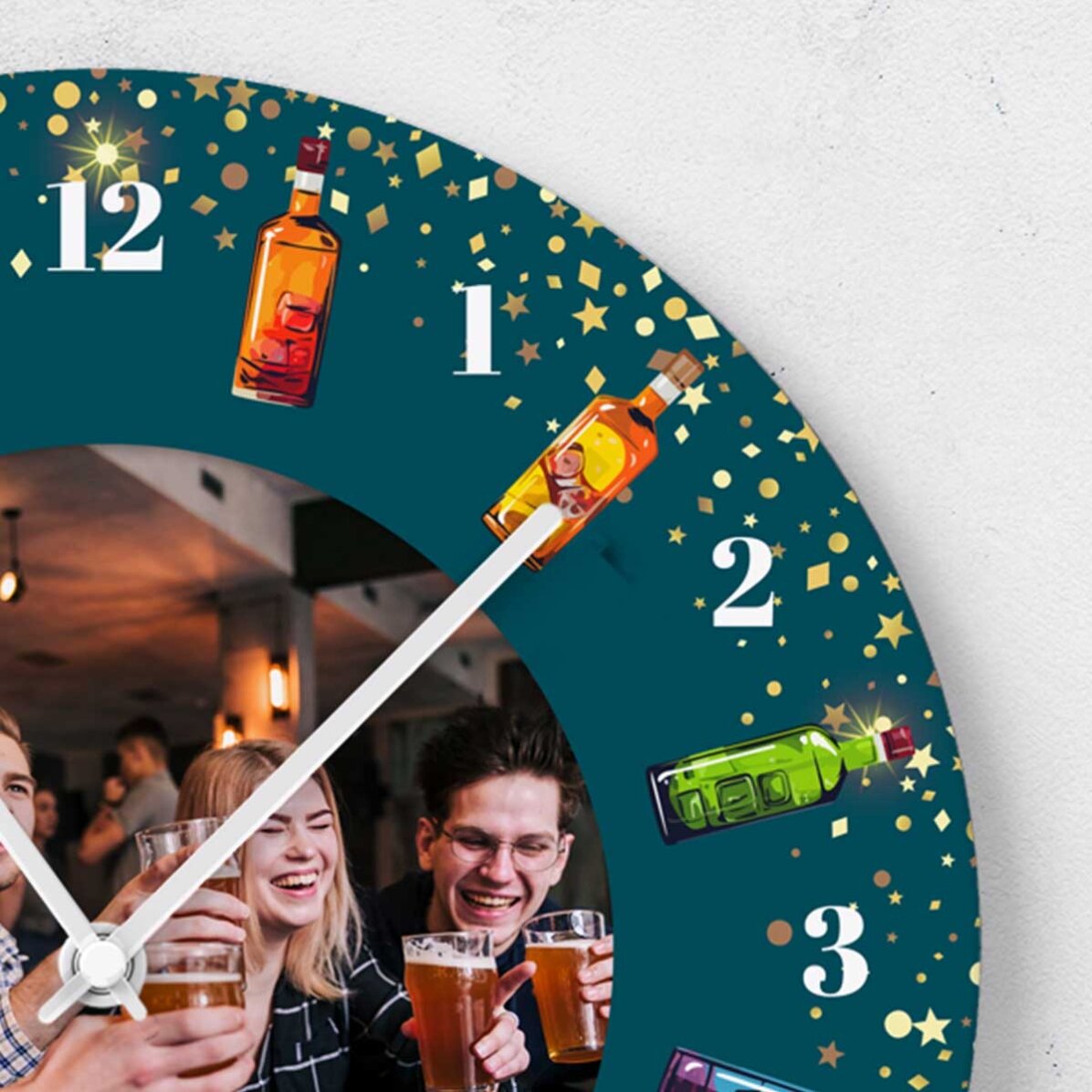 Montre personnalisée avec texte et photo - Ora de sprit
