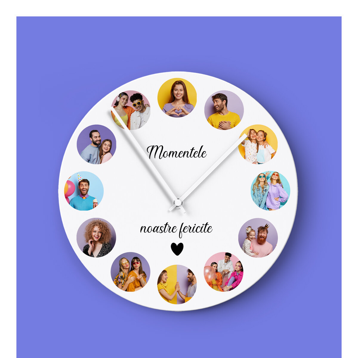 Gepersonaliseerde wandklokken