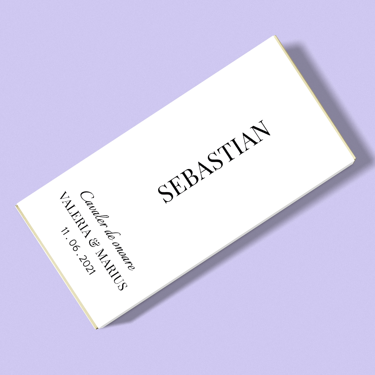 Chocolade met gepersonaliseerde tekst - Groomsmen
