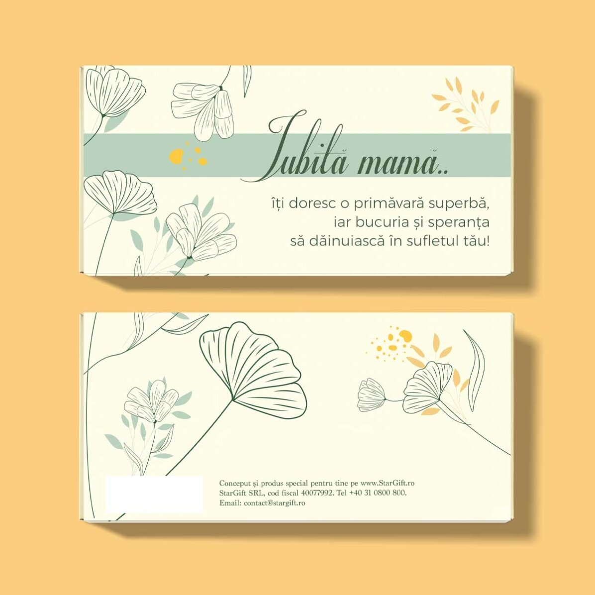 Chocolade met persoonlijke tekst - Lieve mama