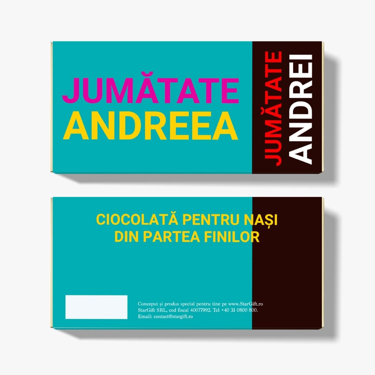Chocolade op maat – voor de helft