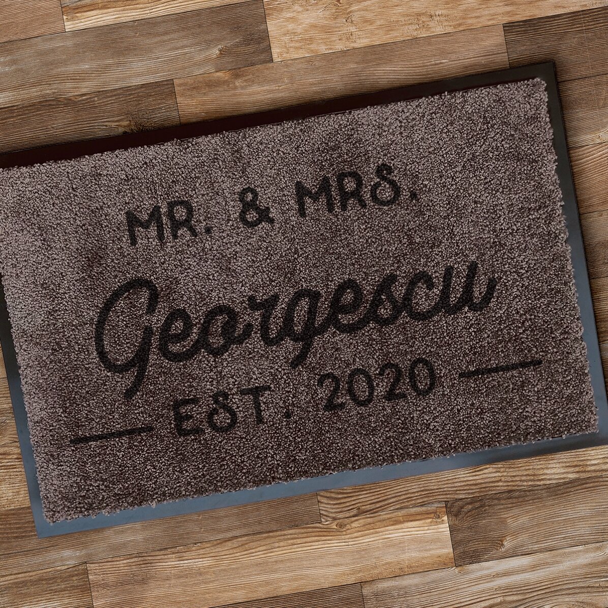 Vloerkleed voor binnen bij de ingang - Onze familie