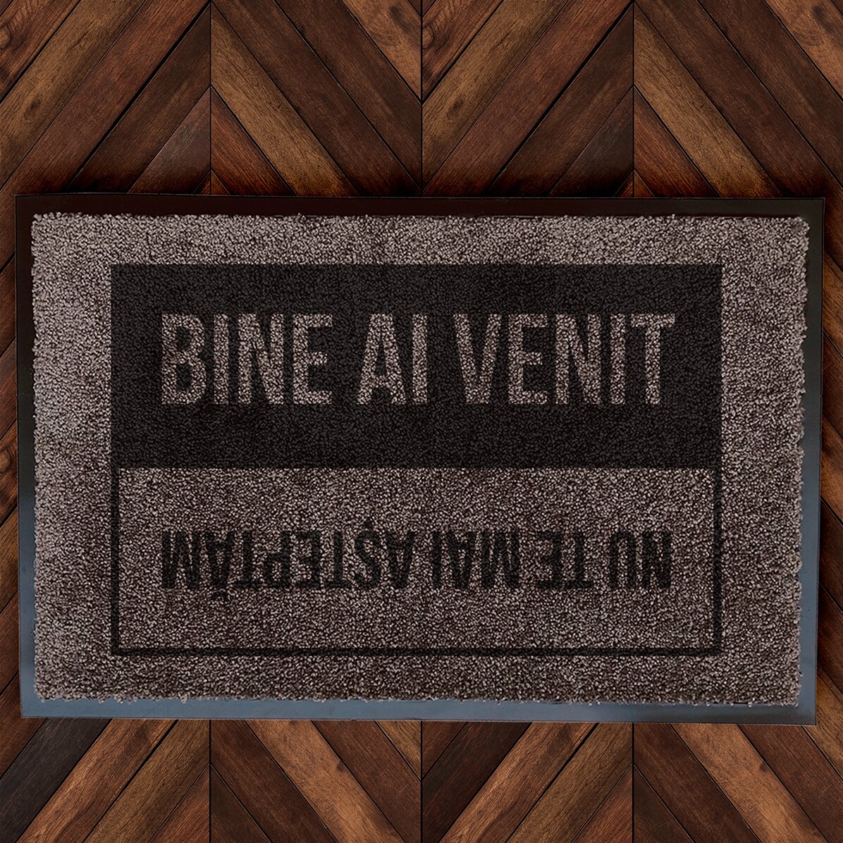 Op maat gemaakte halmat voor binnenshuis - Welcome, Goodbye
