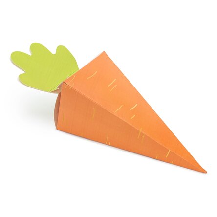 Premium doos voor snoepjes/kleine paasgeschenken - Wortel