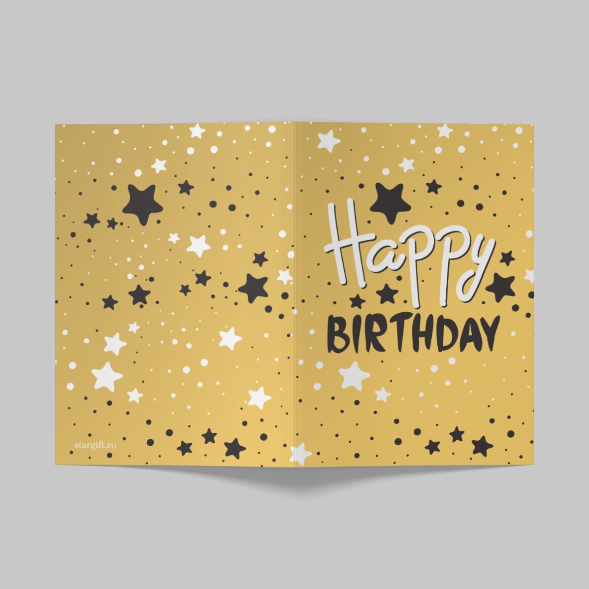 Gepersonaliseerde wenskaart - Happy Birthday
