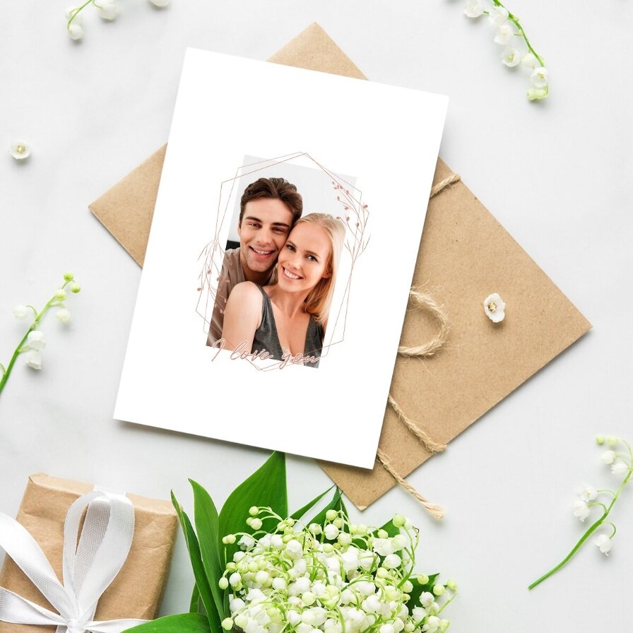 Gepersonaliseerde wenskaarten voor je vriendin
