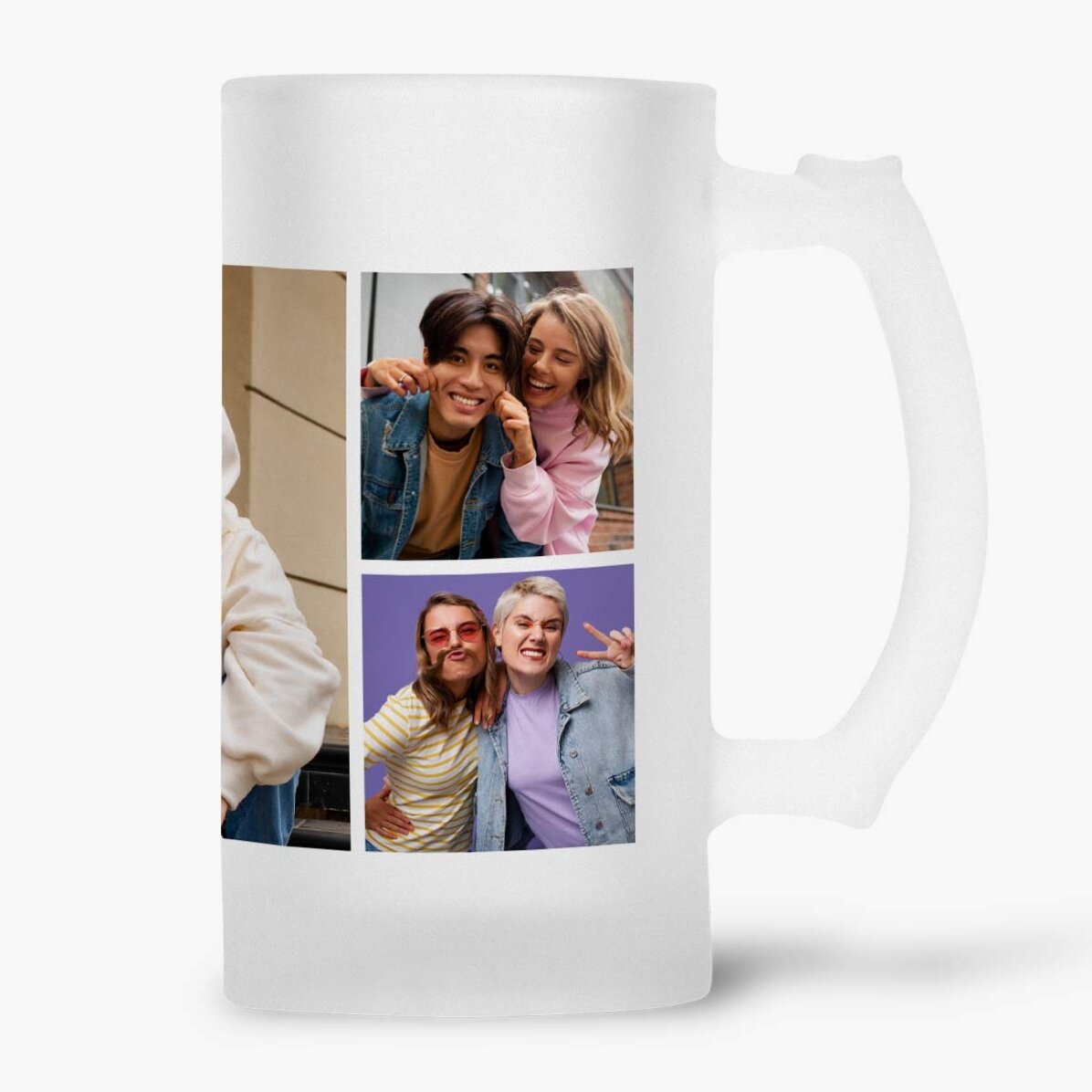 Gepersonaliseerde bierpul met 5 foto’s