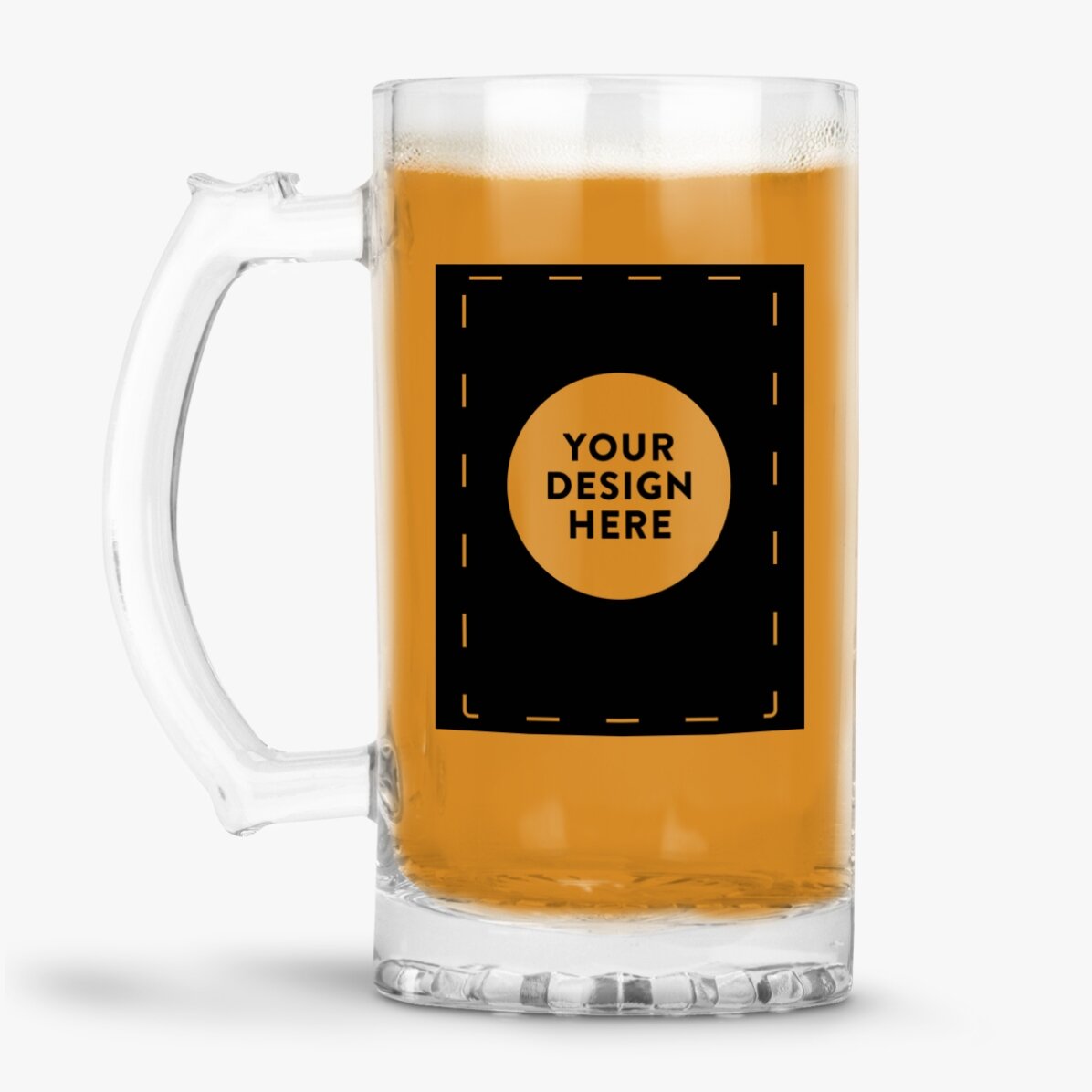 Een bierpul met jouw eigen ontwerp